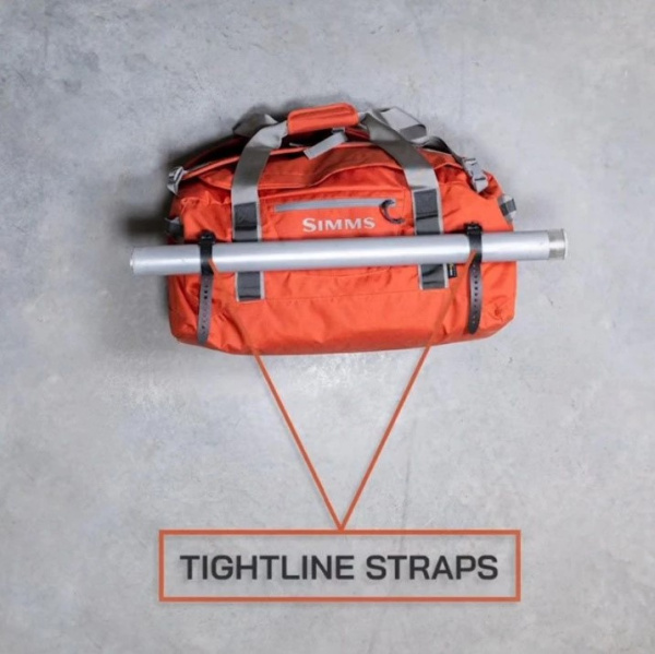 Сумка Simms GTS Gear Duffel 80л (simms orange; 80л)